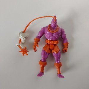 Vintage XMen Krule w Braid & 2 Alien Skulls Action Figure Marvel Toy Biz 1993